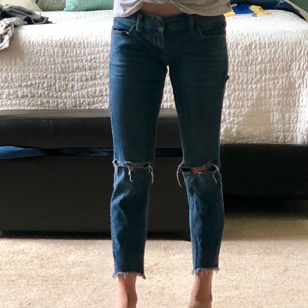 Free People Ripped Knee Capris - Picture 7 of 7